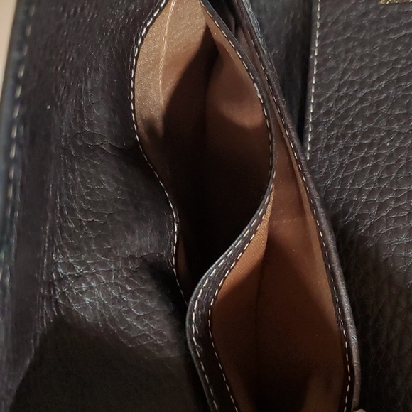 Authentic Vintage Brown Dooney & Bourke Checkbook Wallet - Picture 7 of 9